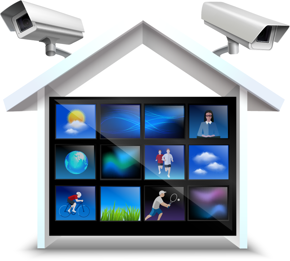 CCTV / Video Surveillance System services & Maintenances-Icons