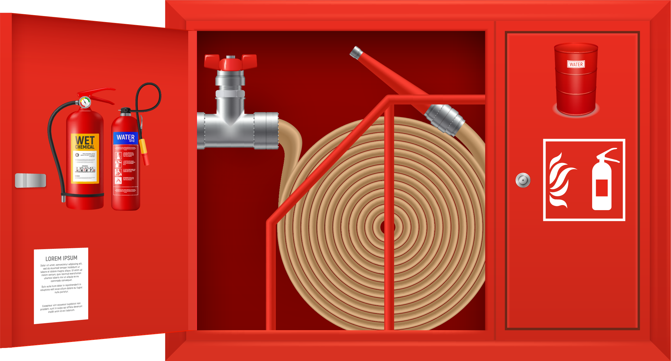 Fire Fighting Equipment - Icon